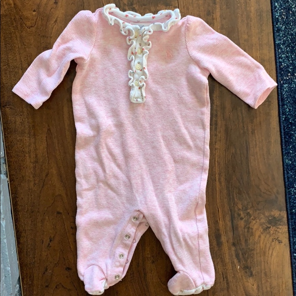 Bundle of Ralph Lauren button onesies